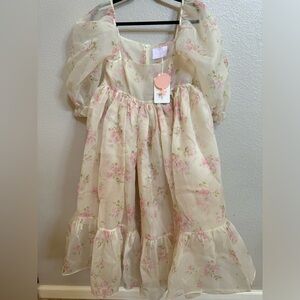 NWT Selkie The Summer Home French Puff Dress